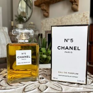 CHANEL No 5 Eau de Parfum Spray 3.4oz